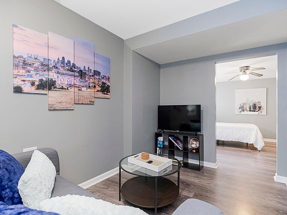 Living room and bedroom