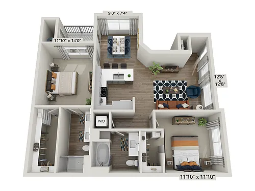 Floor plan B4