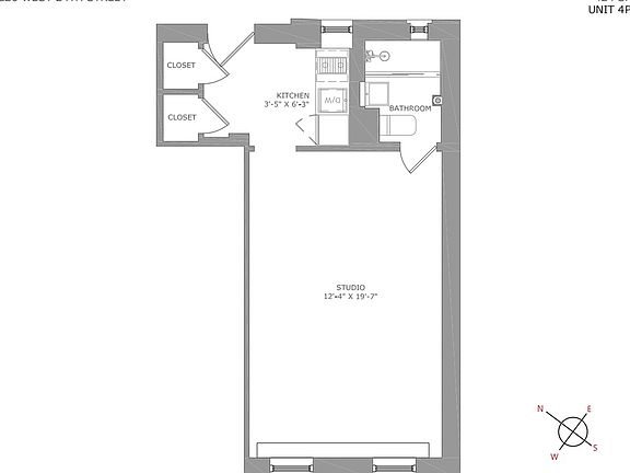 2nd image of 220 W 24th St APT 4P