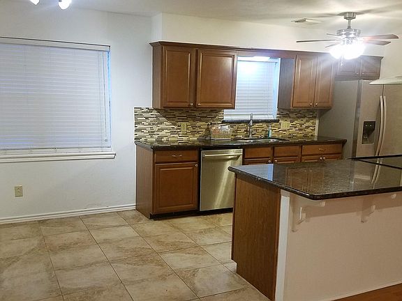 Kitchen from the Living Room plus a Breakfast Nook!