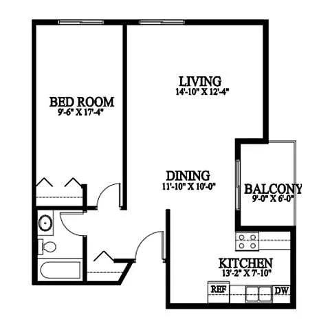 Floor plan A9