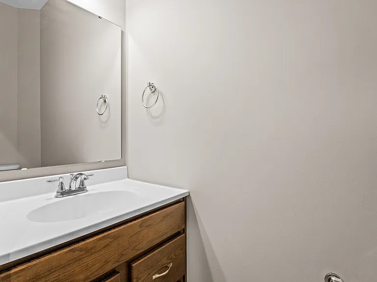 Half bath on Main level