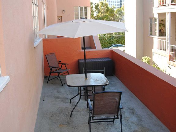 Private Patio for 285 Lenox Ave.