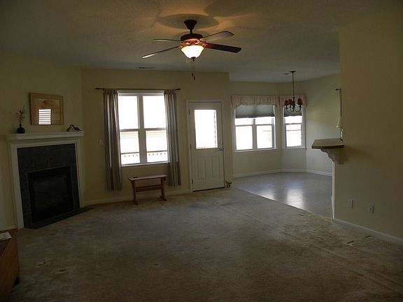 living open to dining room