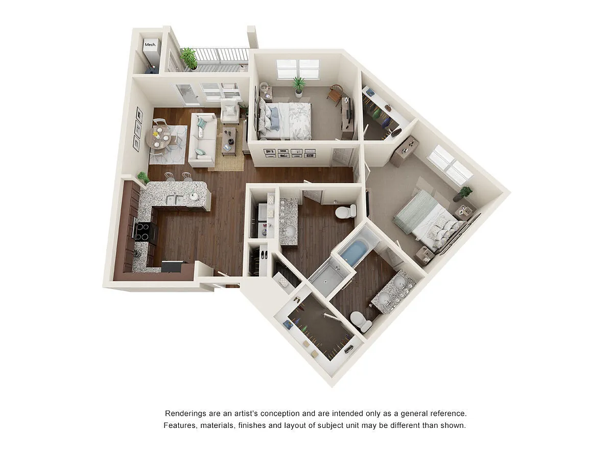 Floor plan B3