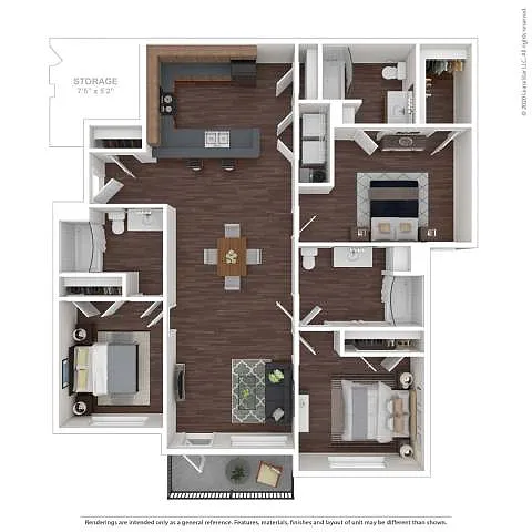 Floor plan Olympic