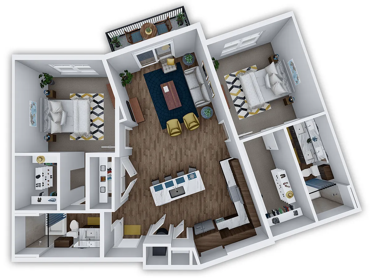 Floor plan B3