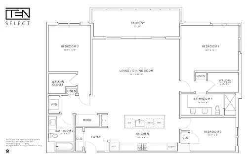 Floor plan E