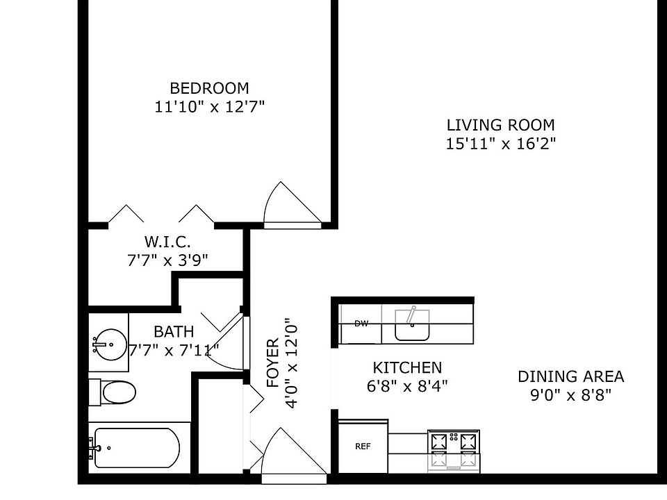 2nd image of 1430 N Evergreen Ave #2DS