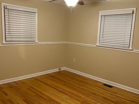 Master bedroom with vaulted ceiling