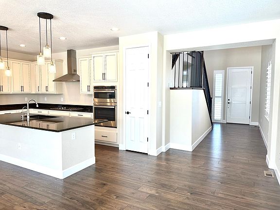 Kitchen and entry