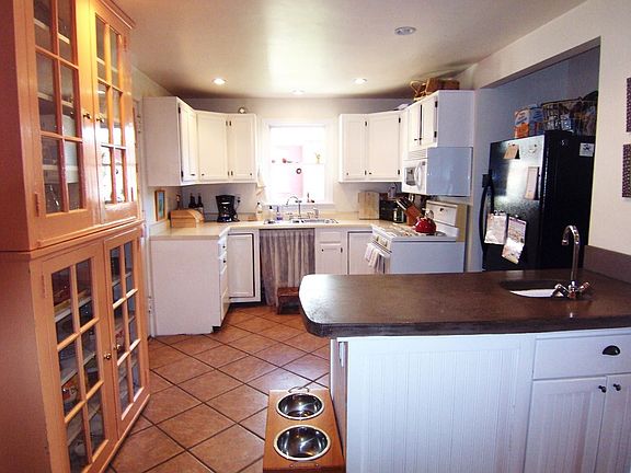 Eclectic Charming White Kitchen