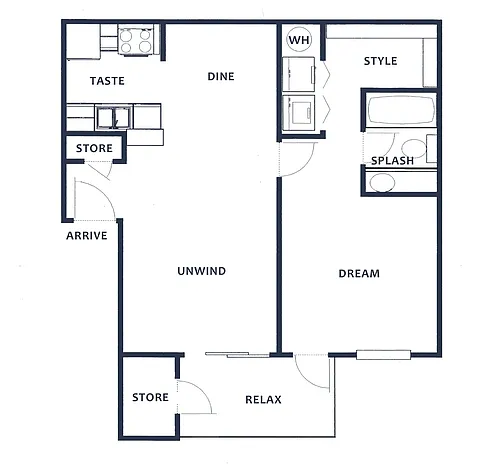 Floor plan A1