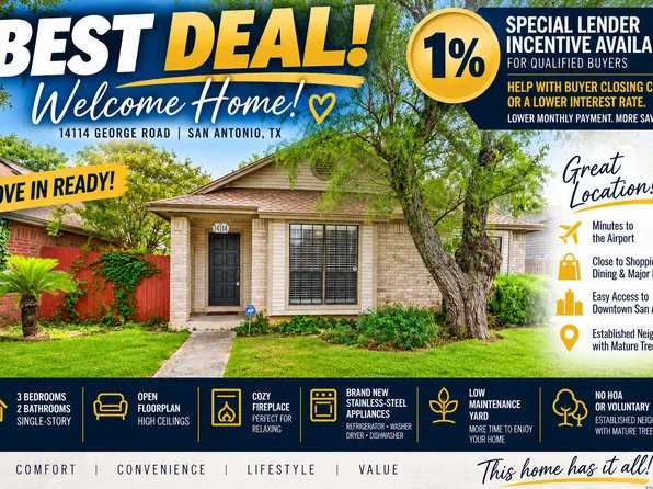 14114 GEORGE RD, San Antonio, TX 78231