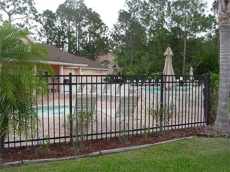 Back of clubhouse