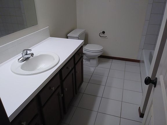 Large bathroom with storage
