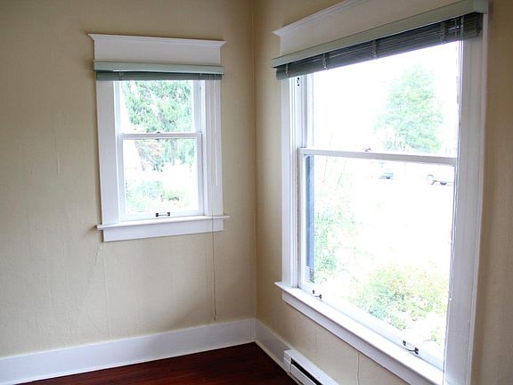 Large windows throughout let in tons of natural light