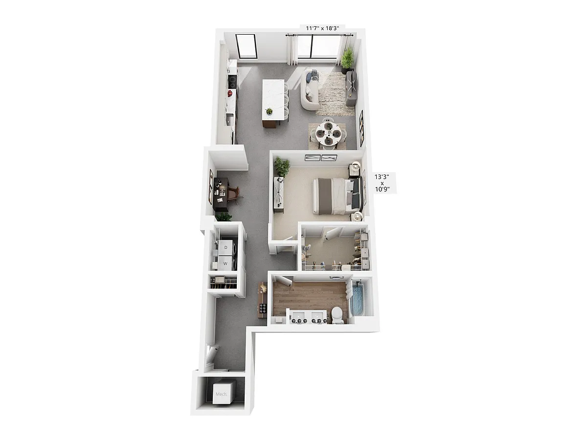 Floor plan Morgan