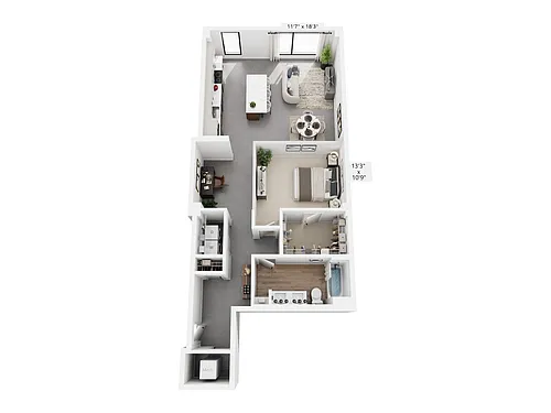 Floor plan Morgan