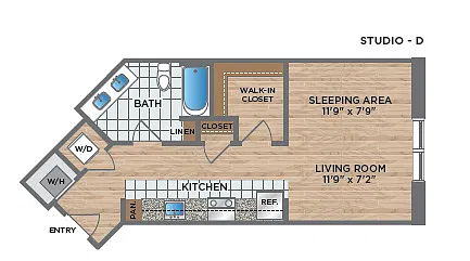 Floor plan S-D