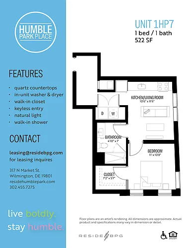 Floor plan 1HP7