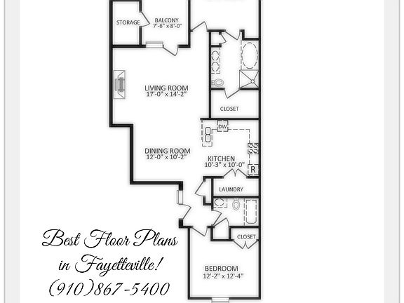 Huge, Open Floor Plans!