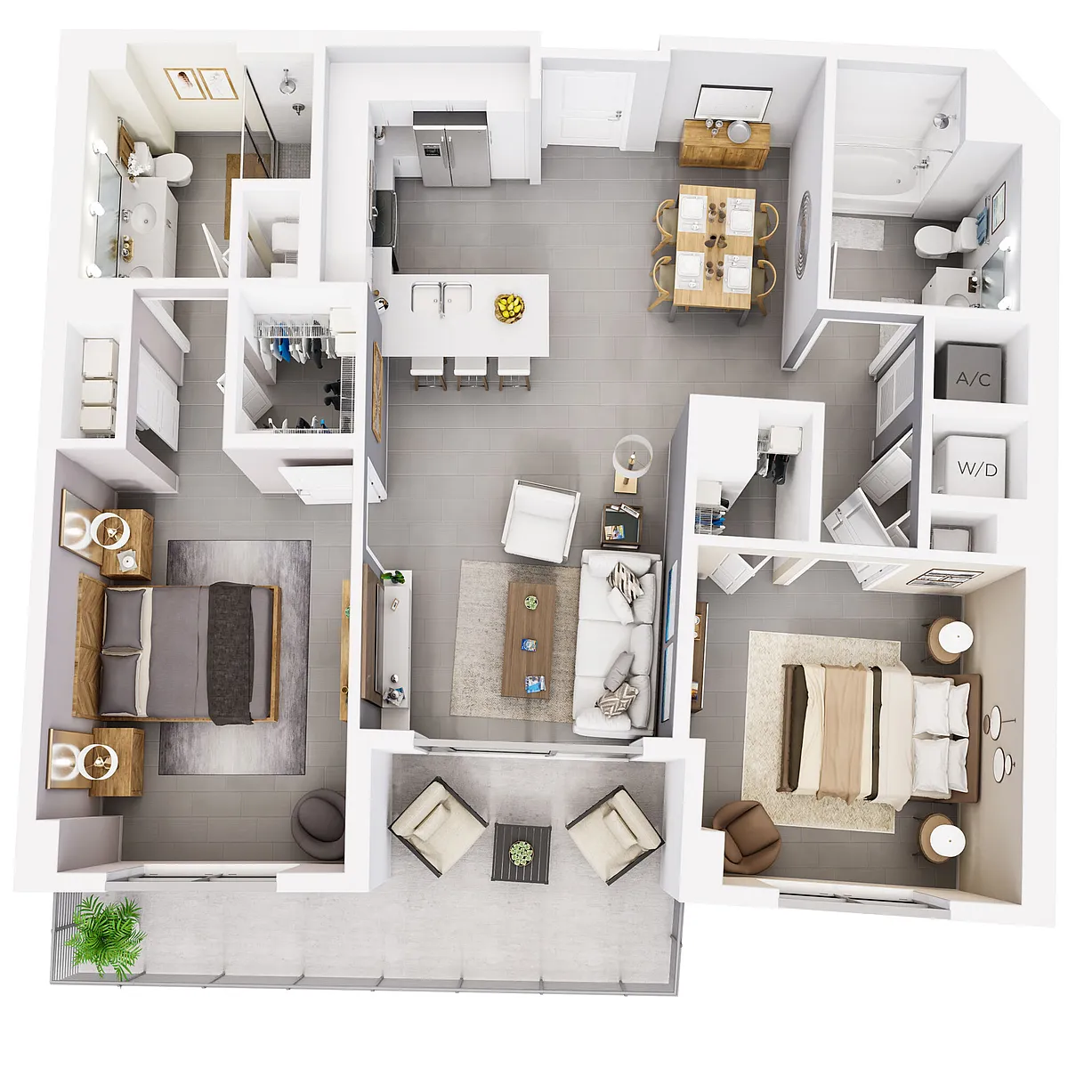 Floor plan B6
