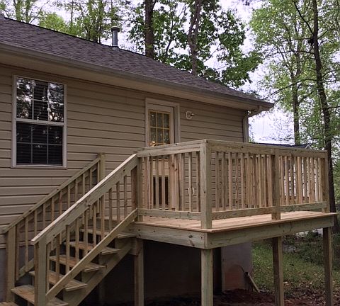 Back new deck
