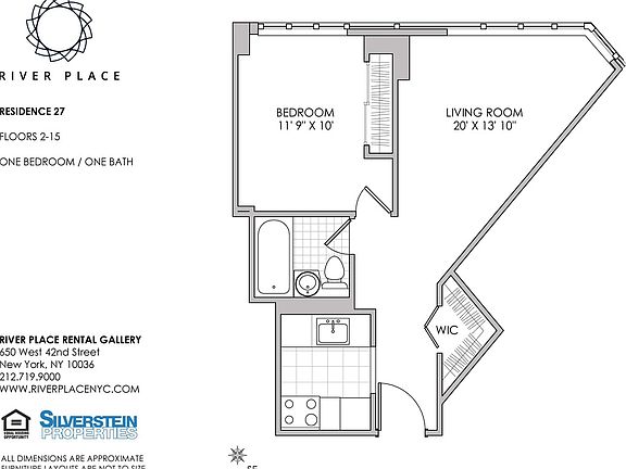 2nd image of 1 River Pl APT 327