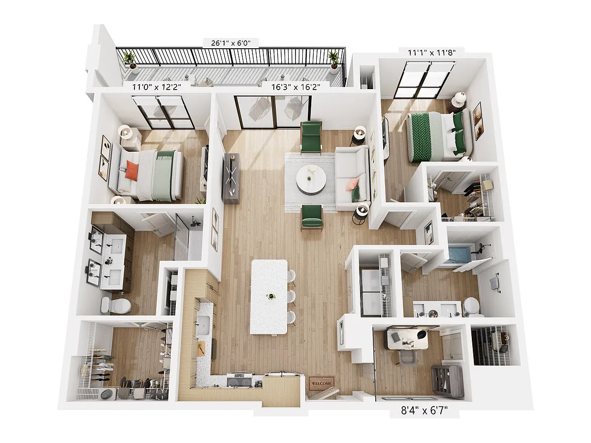 Floor plan B14