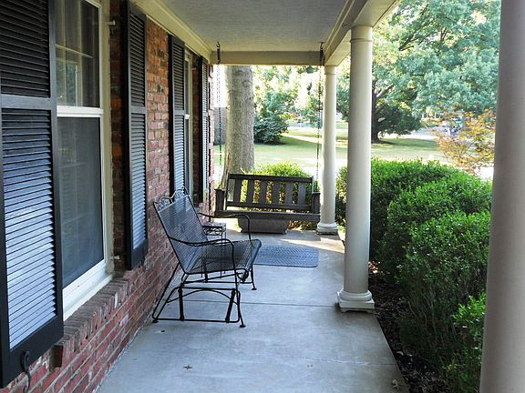Covered Porch with Swing
