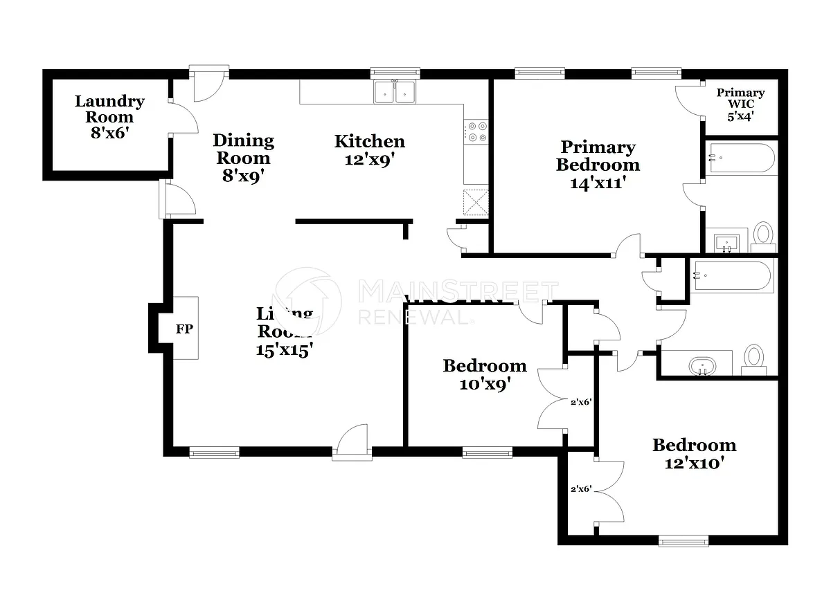 Floor Plan - 1457 Smokey Mountain Dr