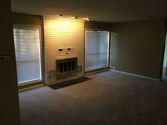 Fireplace in living room