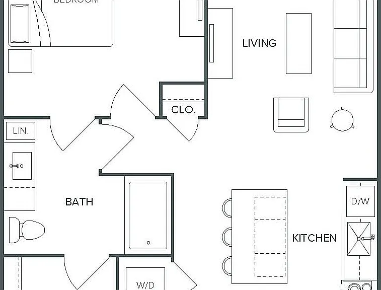 A9: 1bed 1bath A9: 1bed 1bath