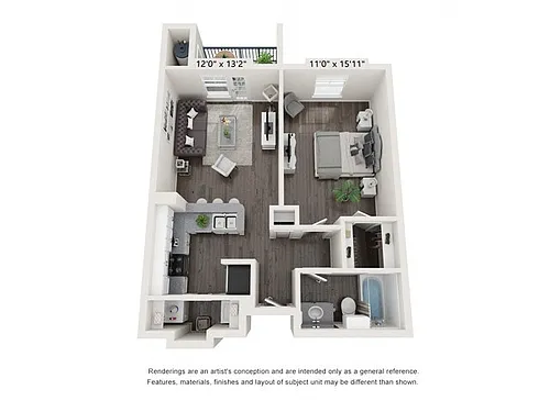 Floor plan A1A