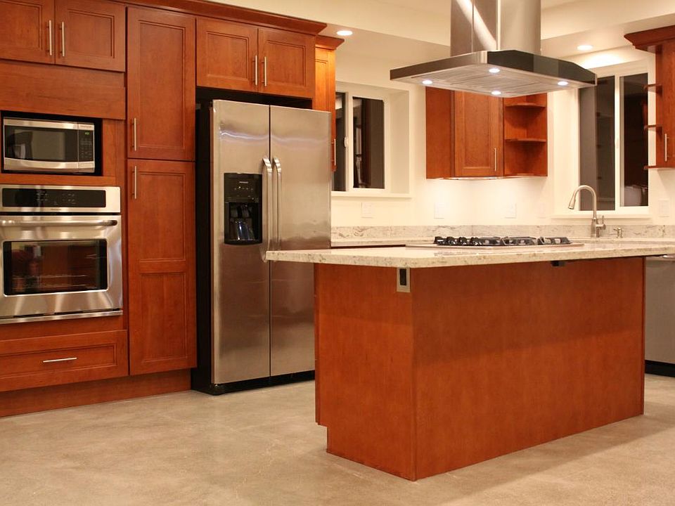 Kitchen view from living room