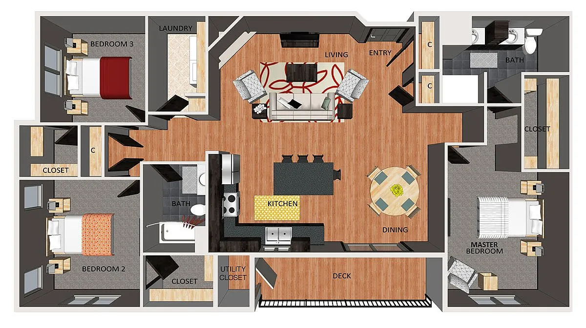 Floor plan Westminster