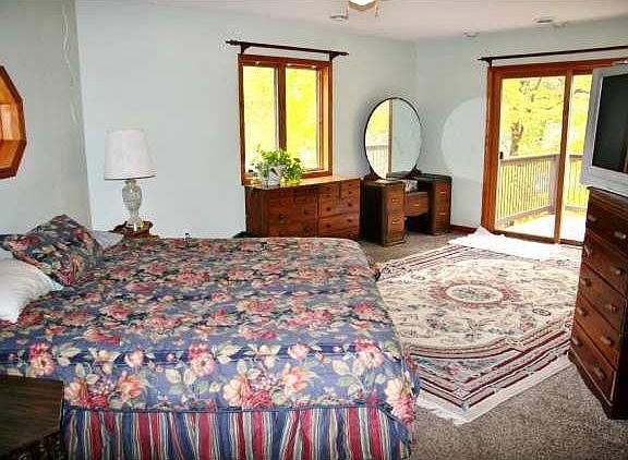 Large Master Bedroom with Private Deck