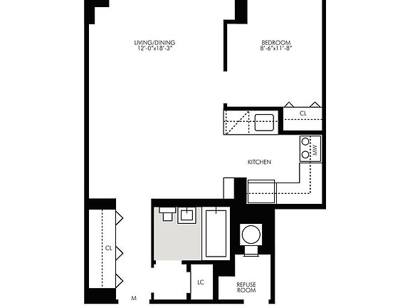 2nd image of 340 E 34th St APT 7M