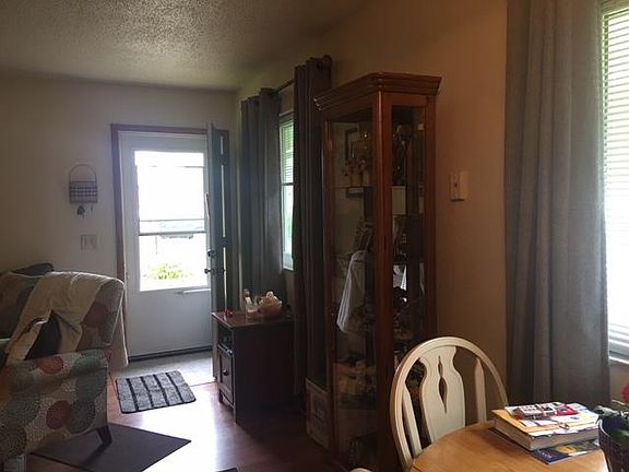 This is the view from the kitchen to the front door.