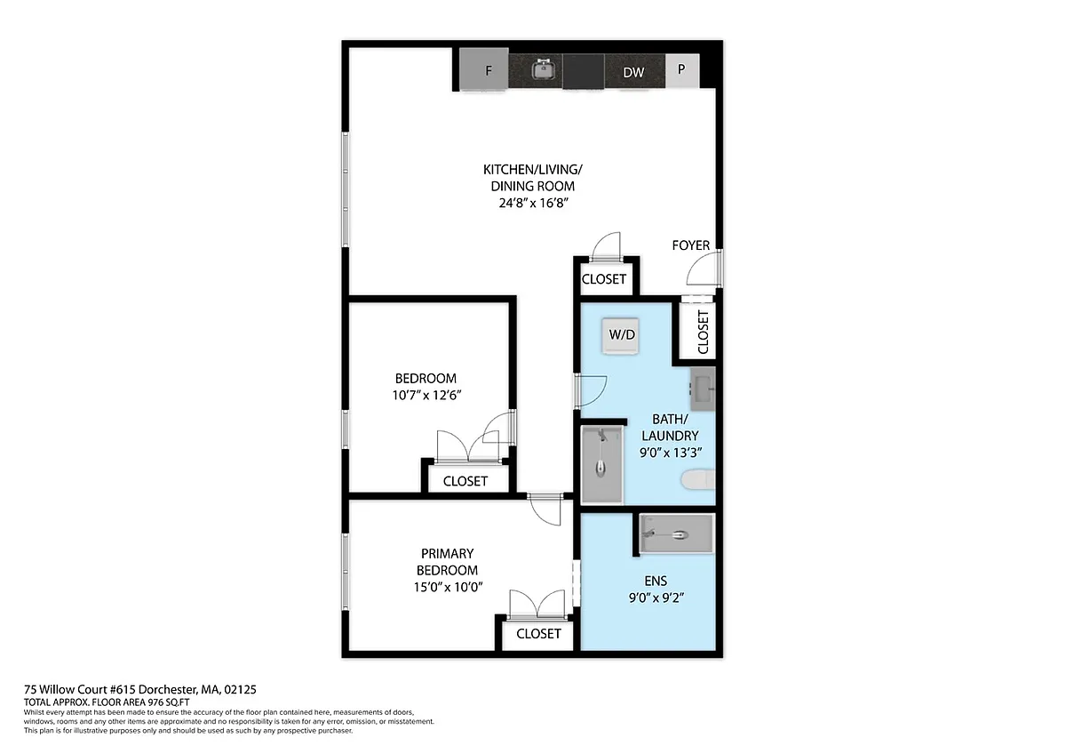 Floor plan 615 - 2A