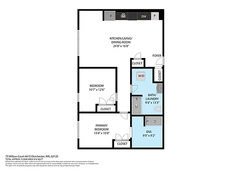 Floor plan 615 - 2A
