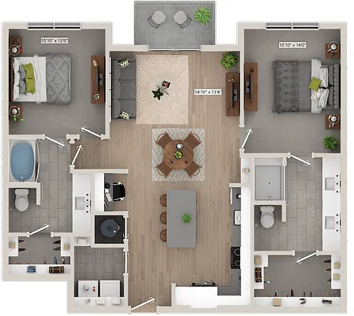Floor plan B8N