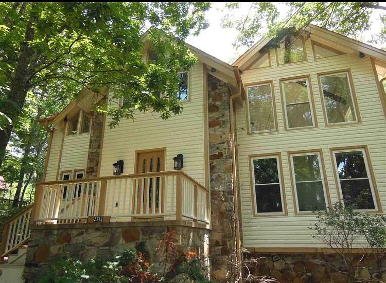 Front with entry porch