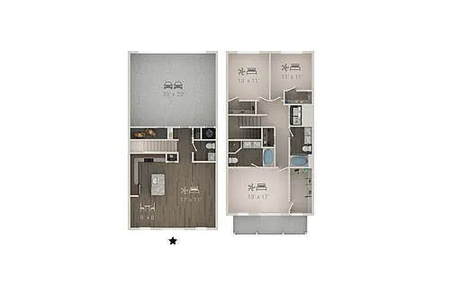Floor plan The Egret TH