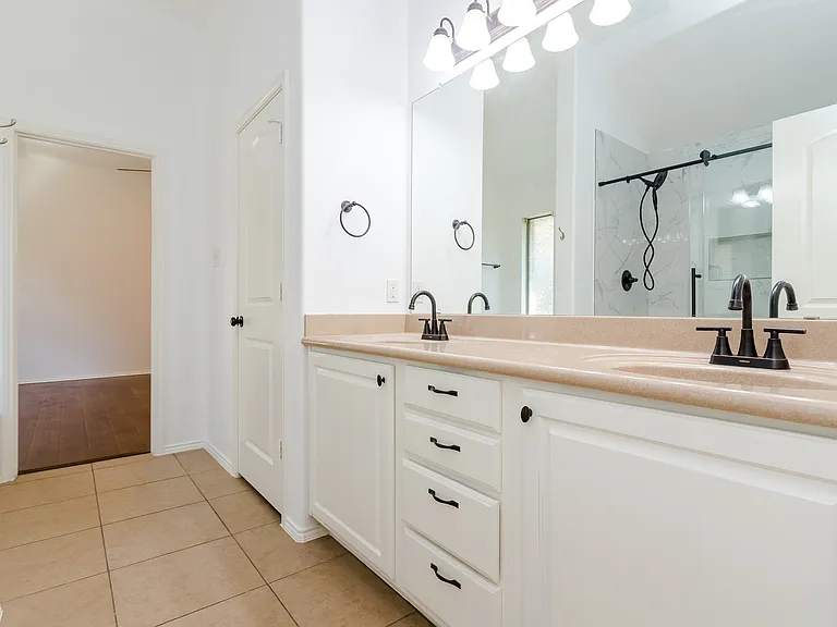 Dual sinks with new faucets