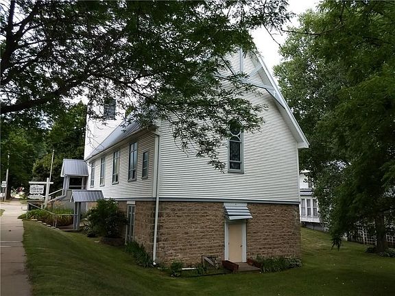 Side and rear view of Church