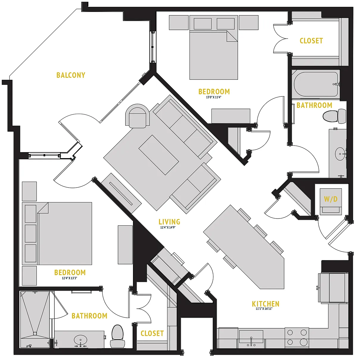Floor plan B1