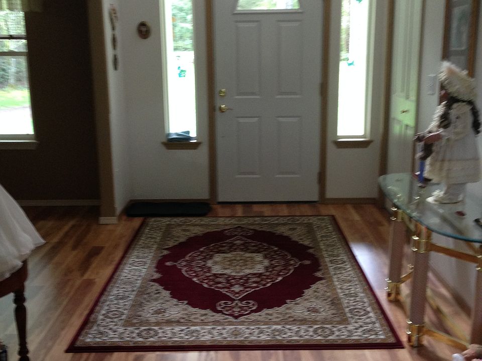 Facing front entrance 