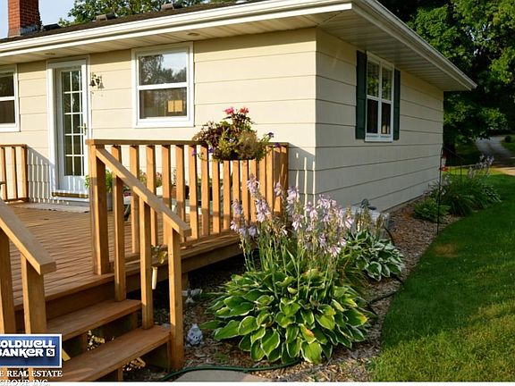 Deck and Landscaped Yard